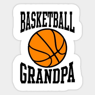 Basketball Grandpa Sticker